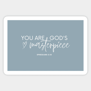 You are God’s Masterpiece - Christian Apparel Sticker